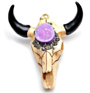 skull ox pendant skull-ox_pendant