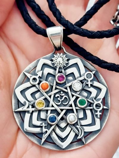 Как выглядит кулонн Наваграха? Кулон Наваграха