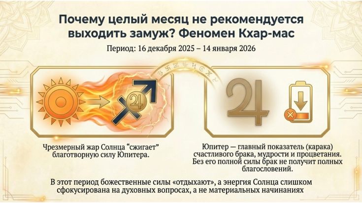 Неблагоприятное время для свадеб