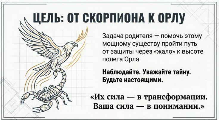 Внутренние настройки ребёнка-Скорпиона