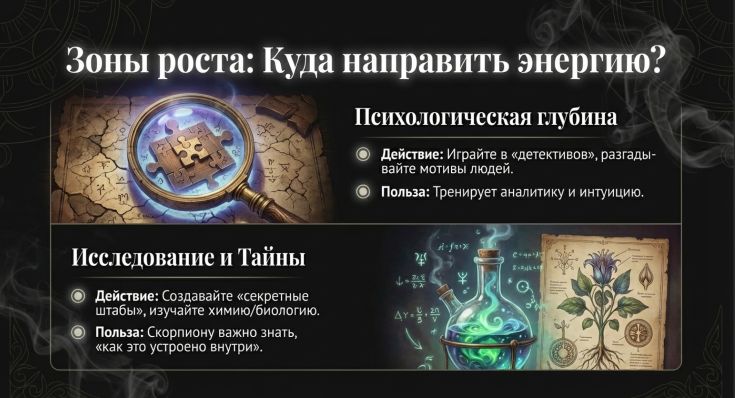 Куда напрравлять энергию