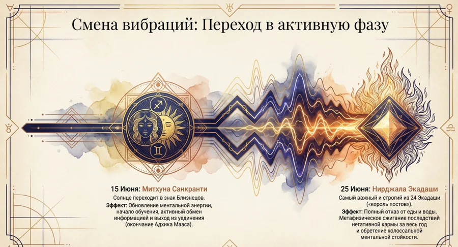 Важные праздники и Враты 15 - 25 июня