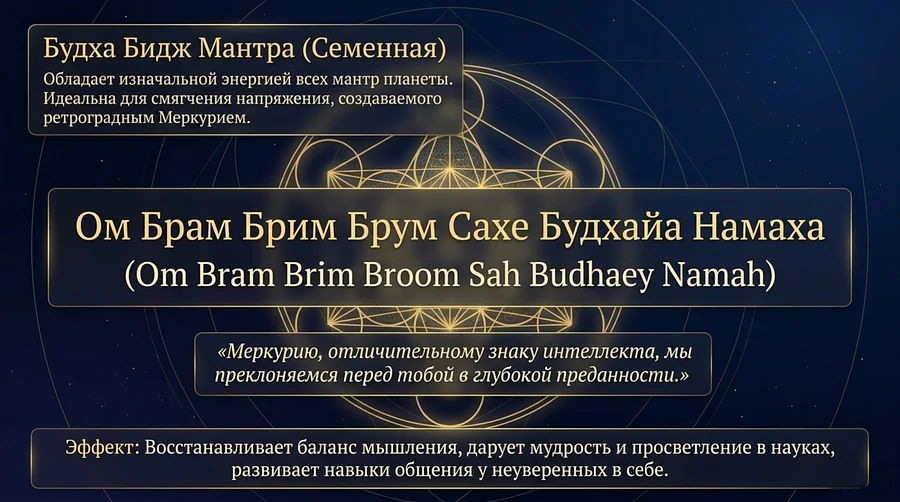 будха бидж семенная