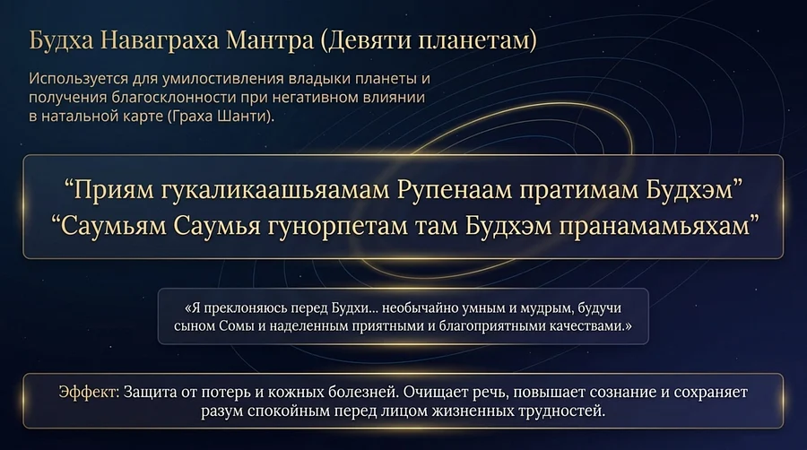 будха наваграха мантра девяти планетам