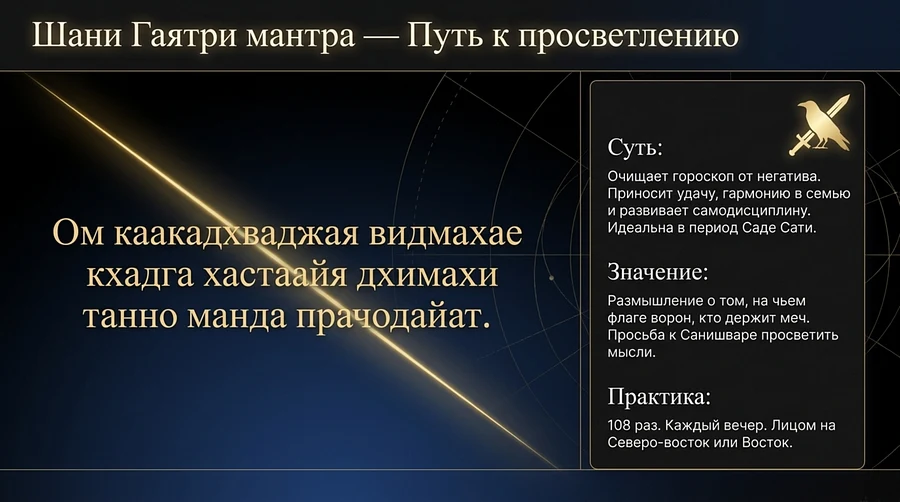 шани гаятри мантра сатурну