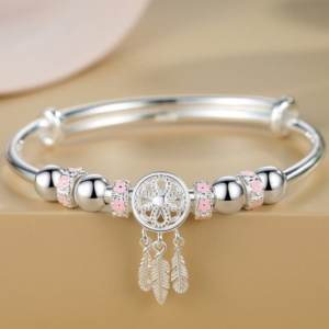 serebryannyj braslet lovecz snov Серебрянный браслет Ловец снов